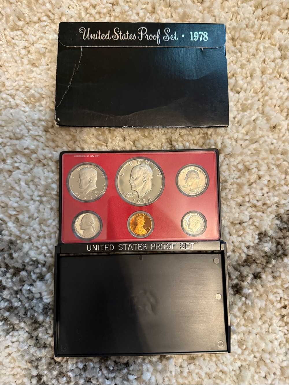 United States Proof Set 1978 - Red Insert